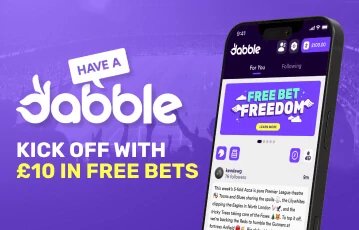 Dabble Promo Code 2025 Get £10 in FREE Bets – No Deposit Required